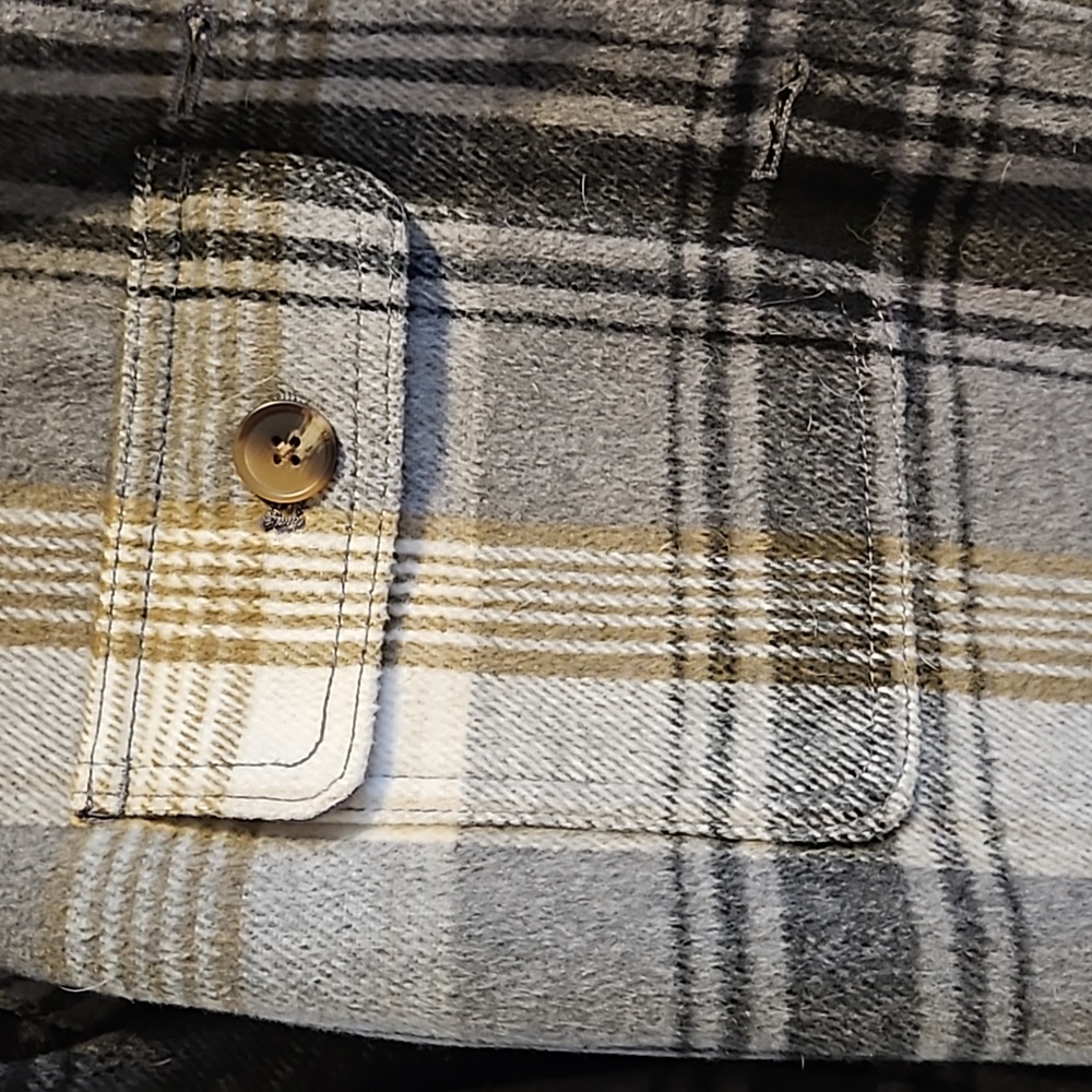 Plaid shacket - oversized - Picture 3 of 4